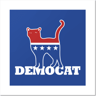 Democat Posters and Art